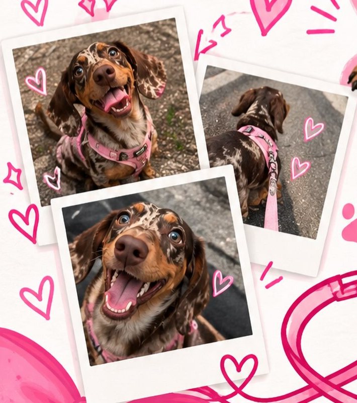 Luna na procházce